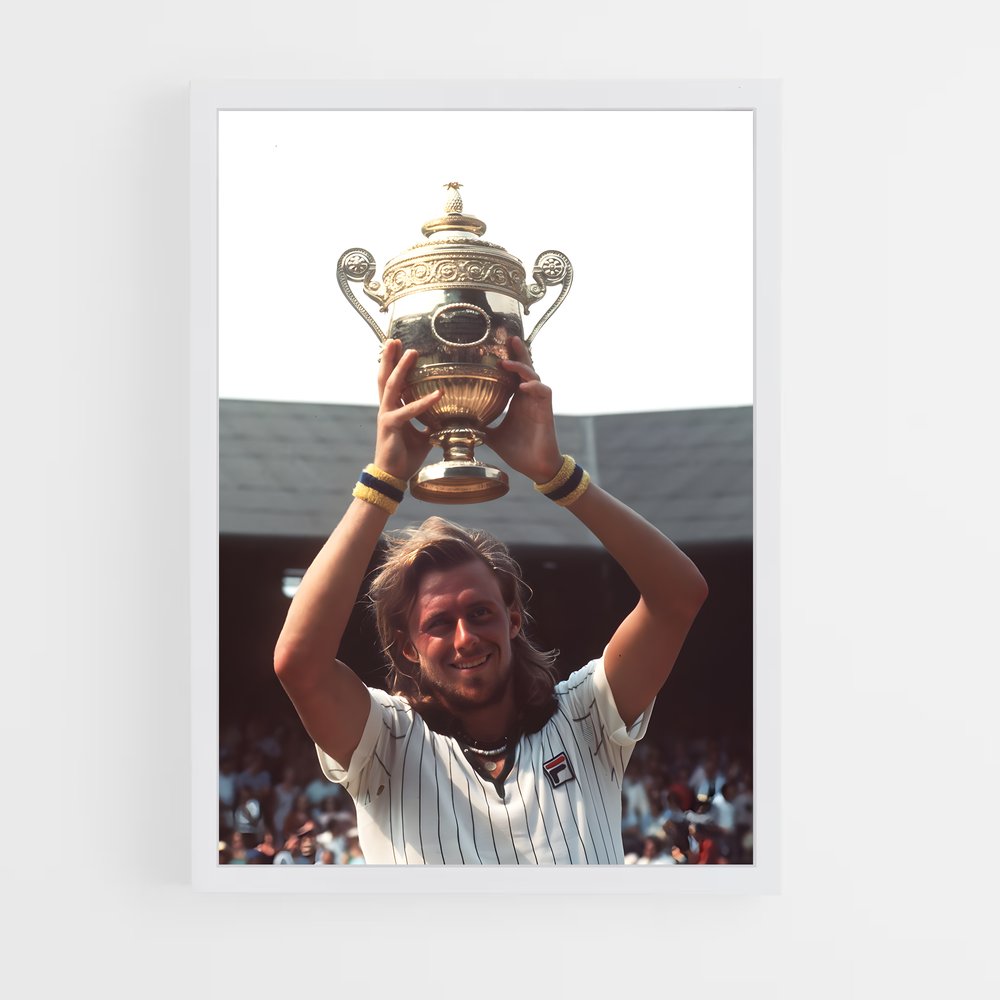 Poster Champion de l'Instant – affiche Tennis (vue 3)